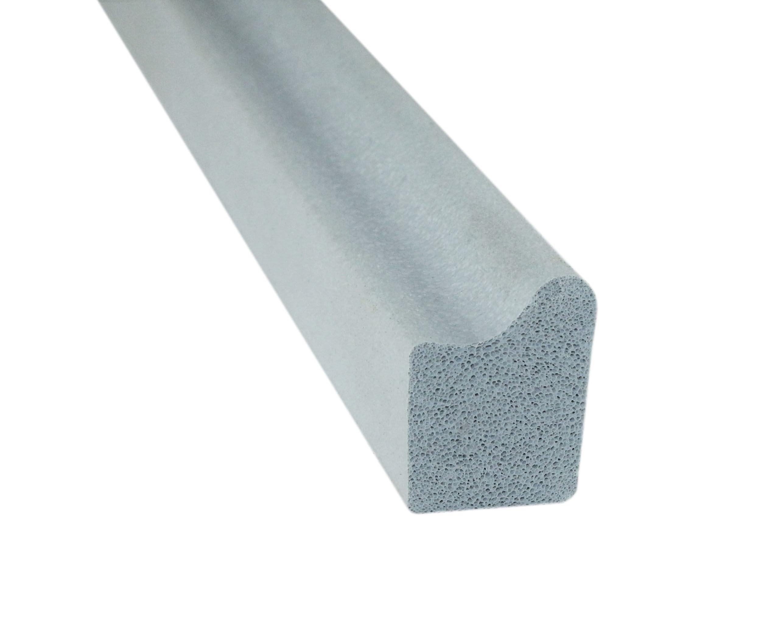 Moosgummidichtung, Stahlzargendichtung, Türdichtung, Ersatzdichtung, MD 1501, Breite:12mm, Höhe:16mm zum einstecken (10 Meter)