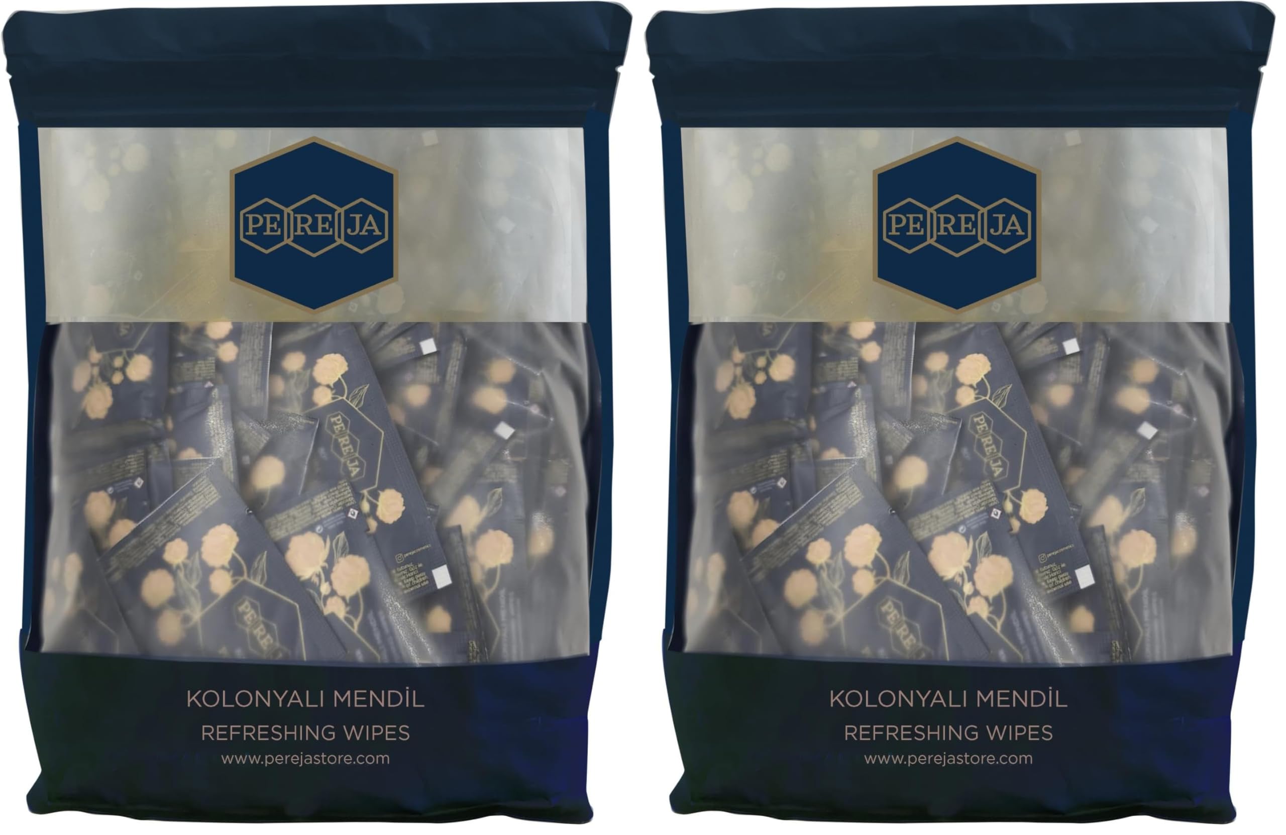 Pereja Kolonyalı Mendil 7x12 Doypack Pudra x 150 (2 paketi)