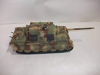 Amazon.co.jp: 完成品ドイツ陸軍 戦車 ヤークトティーガー突撃砲35分