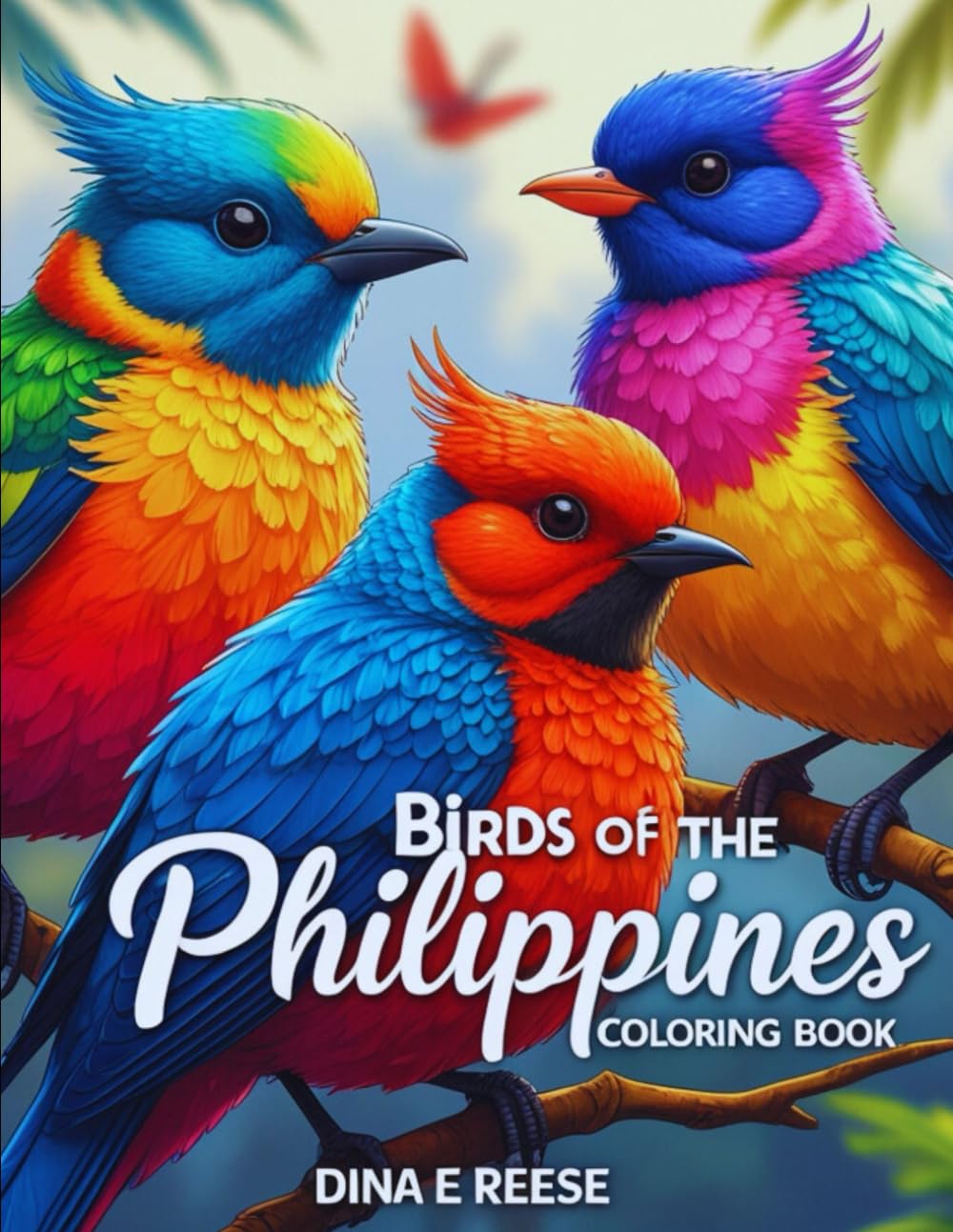 Birds of The Philippines: Coloring Book