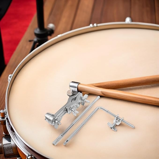 Abrazadera para soporte de cowbell con brazo L para batería miniatura 7