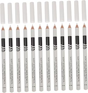 LIFKOME 12Pcs Waterproof White Eyeliner Pens ...