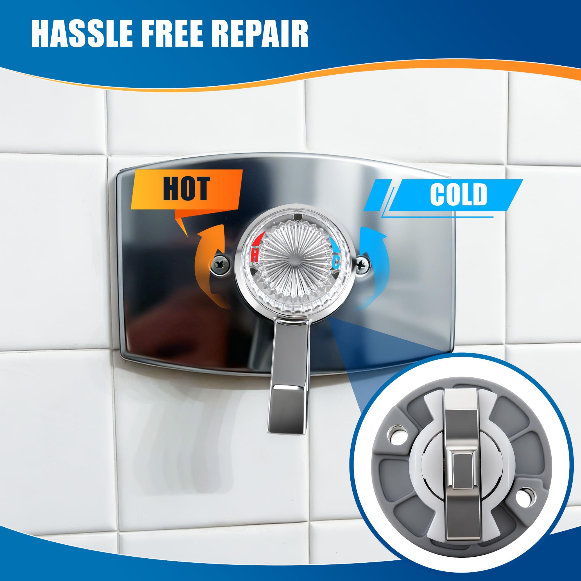 Avenuebool Single Lever Cartridge and Handle, Compatible with
