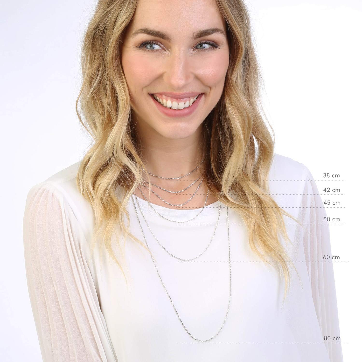 Image secondaire de GUESS Liquid Collier UBN79097 (Lengte: 41.00-45.00 cm)