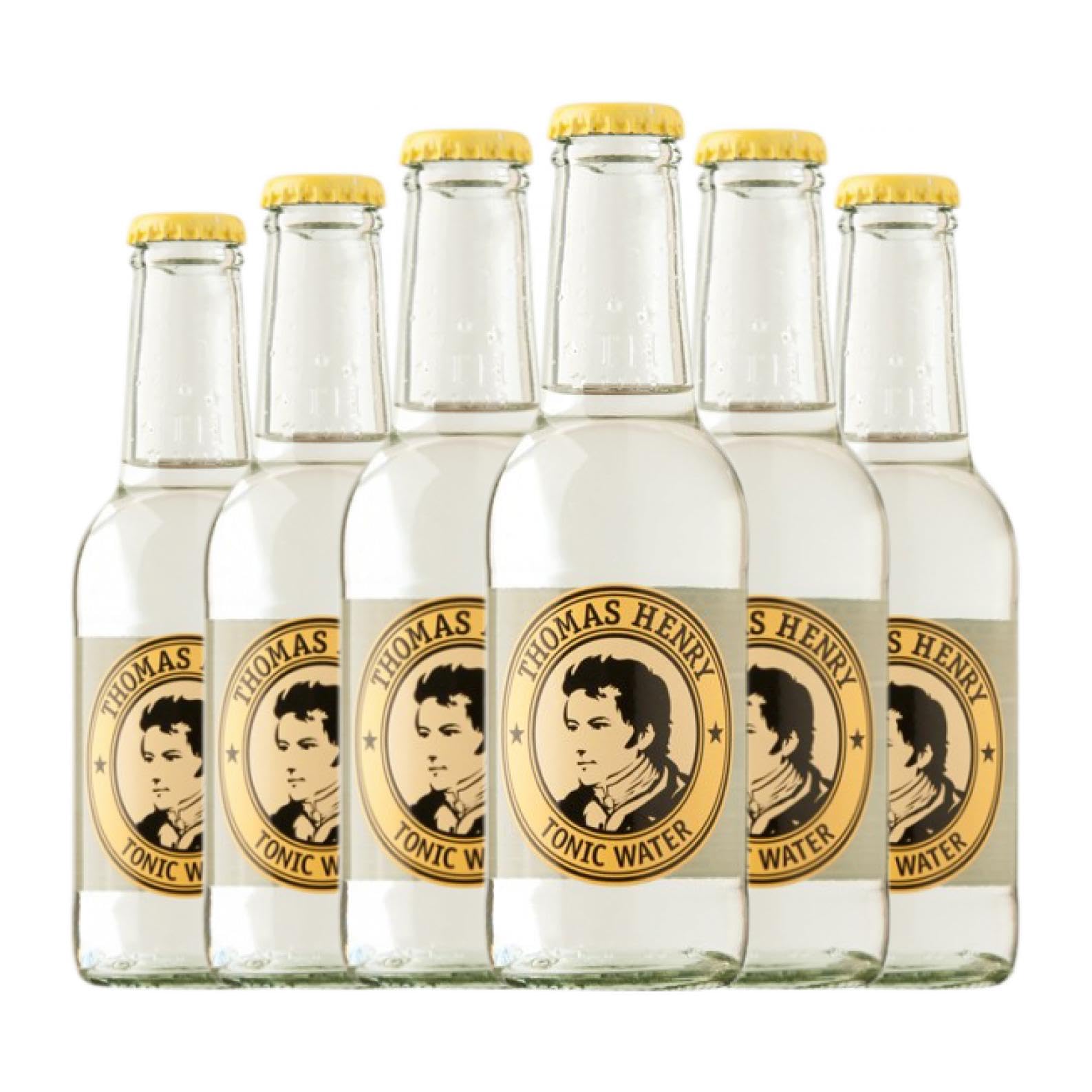Refrescos y Mixers Thomas Henry Tonic Water Botellín 20 cl (Caja de 6 Botellín de 20 cl)