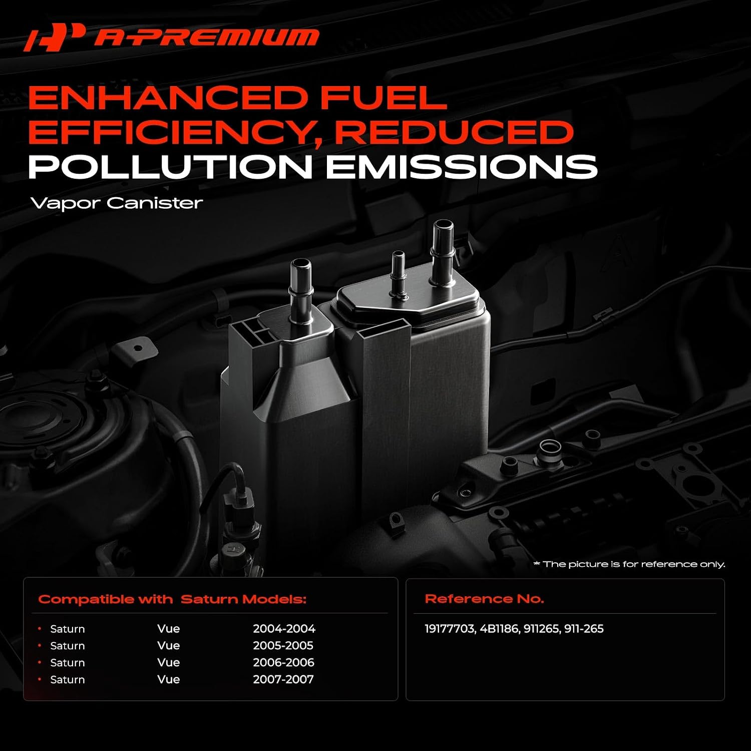 A-Premium Vapor Canister Compatible with Saturn Vue 2004 2005 2006 2007