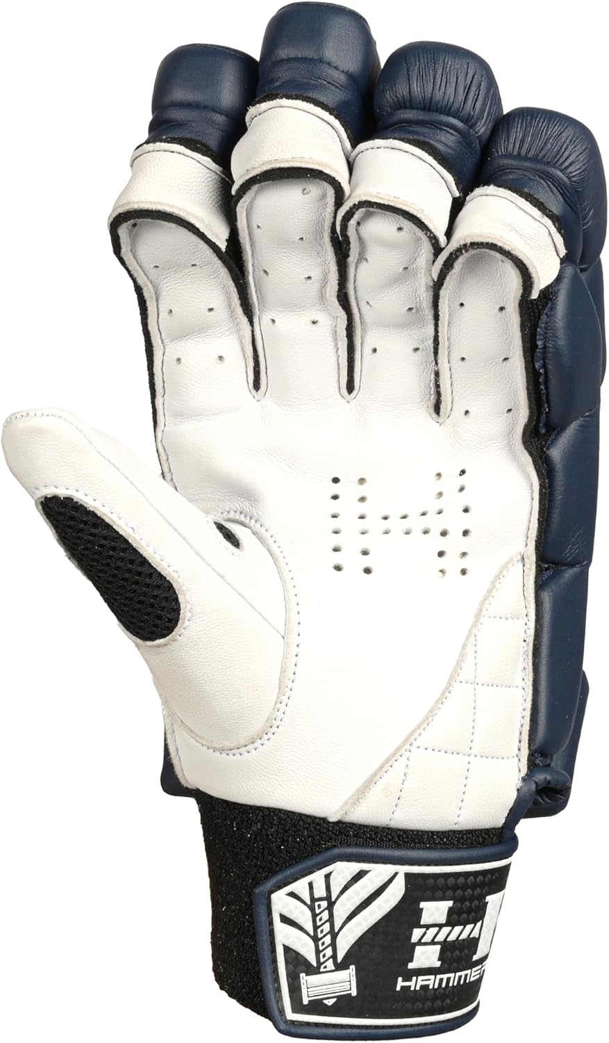 Hammer Black Edition Batting Gloves - (Navy)