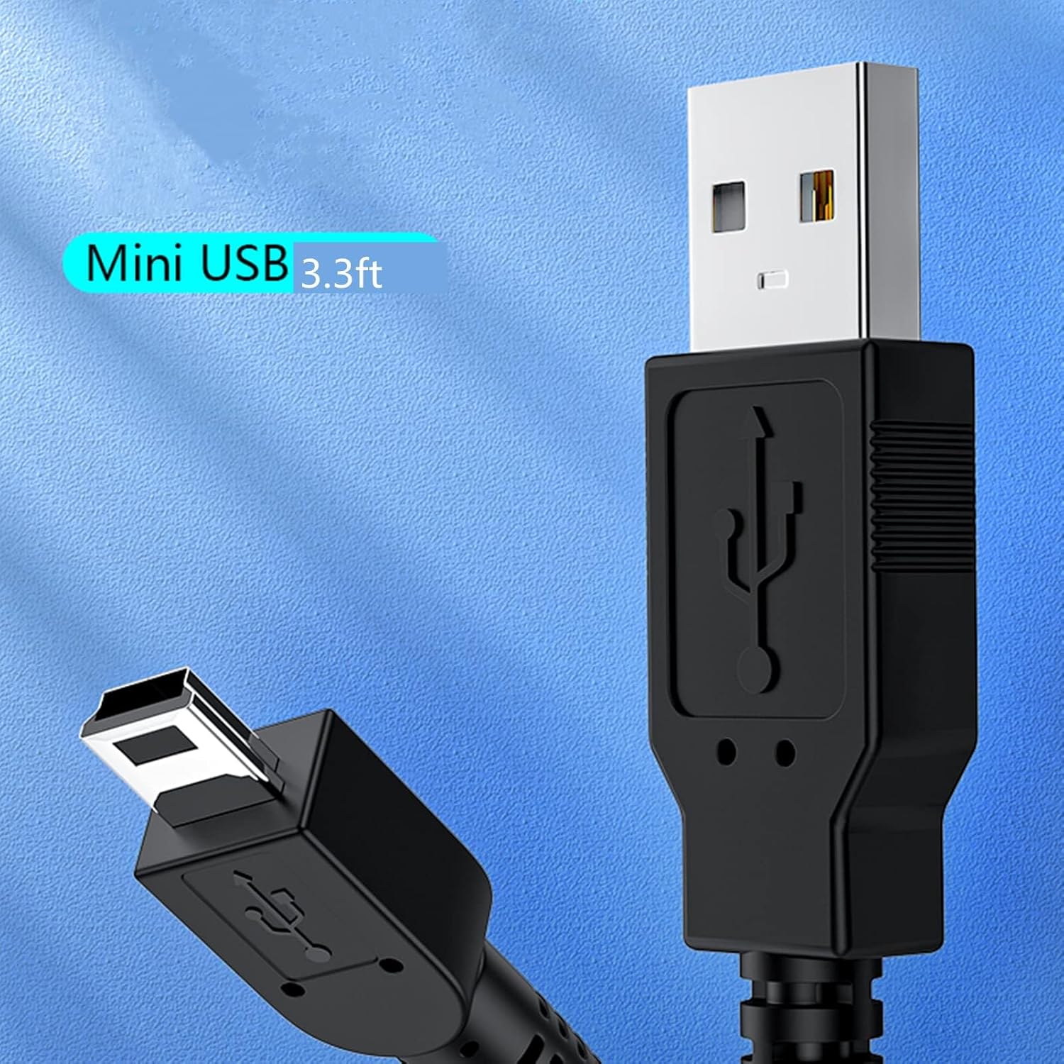 Replacement Camera UC-E4 USB Charging Cable Photo Transfer Cord Compatible with Canon EOS 10D 20D 30D 300D 350D 40D 400D 450D 5D2 5D3 500D 6D 60D 600D 650D 7D 70D 700D 100D 1000D 1100D(3.3FT) image 2 of 7 B09LCQJHN4