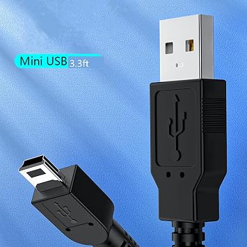 Replacement Camera UC-E4 USB Charging Cable Photo Transfer Cord Compatible with Canon EOS 10D 20D 30D 300D 350D 40D 400D 450D 5D2 5D3 500D 6D 60D 600D 650D 7D 70D 700D 100D 1000D 1100D(3.3FT)