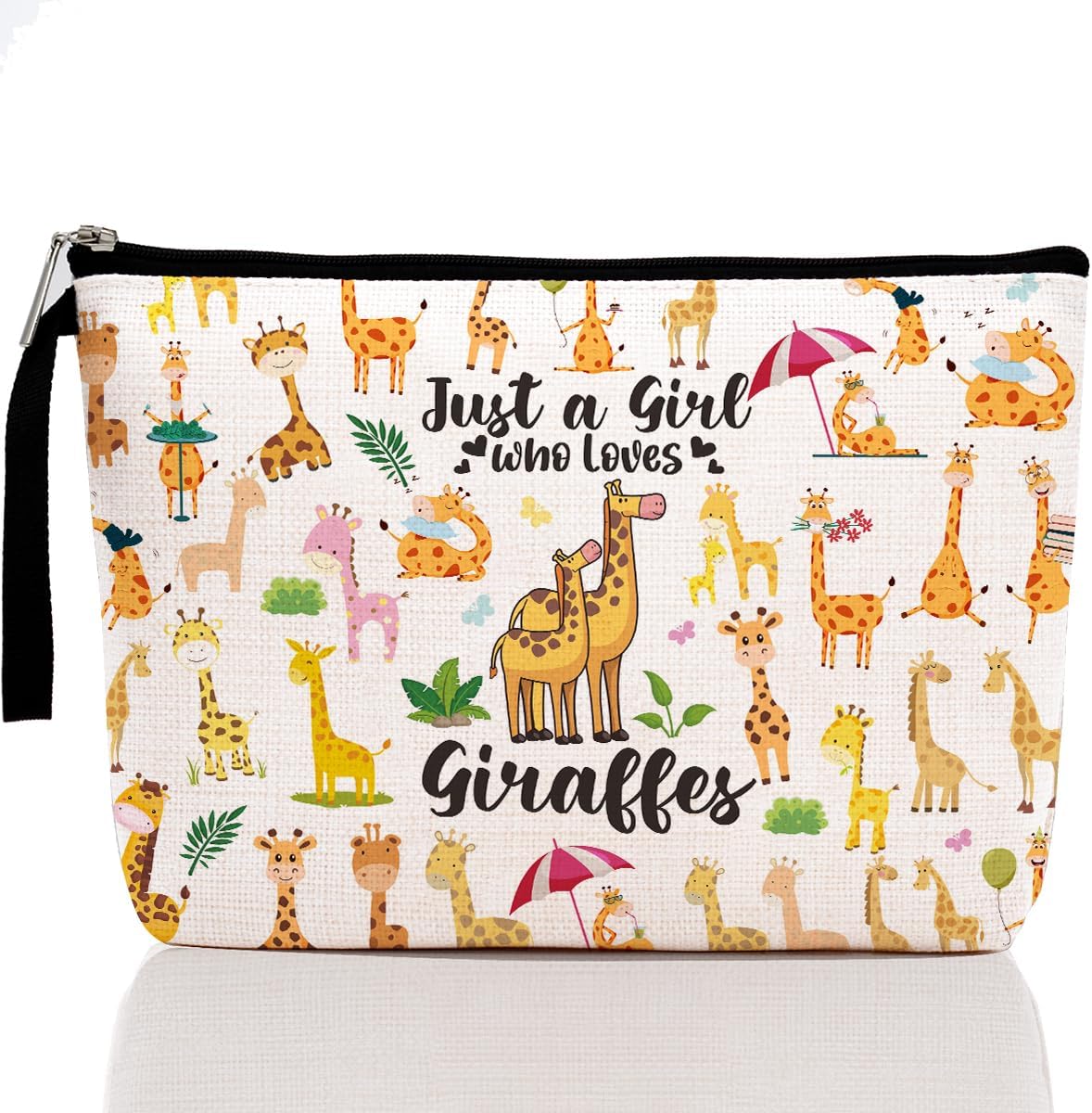 Funny Giraffe Gifts Makeup Bag Giraffe Themed Gifts for