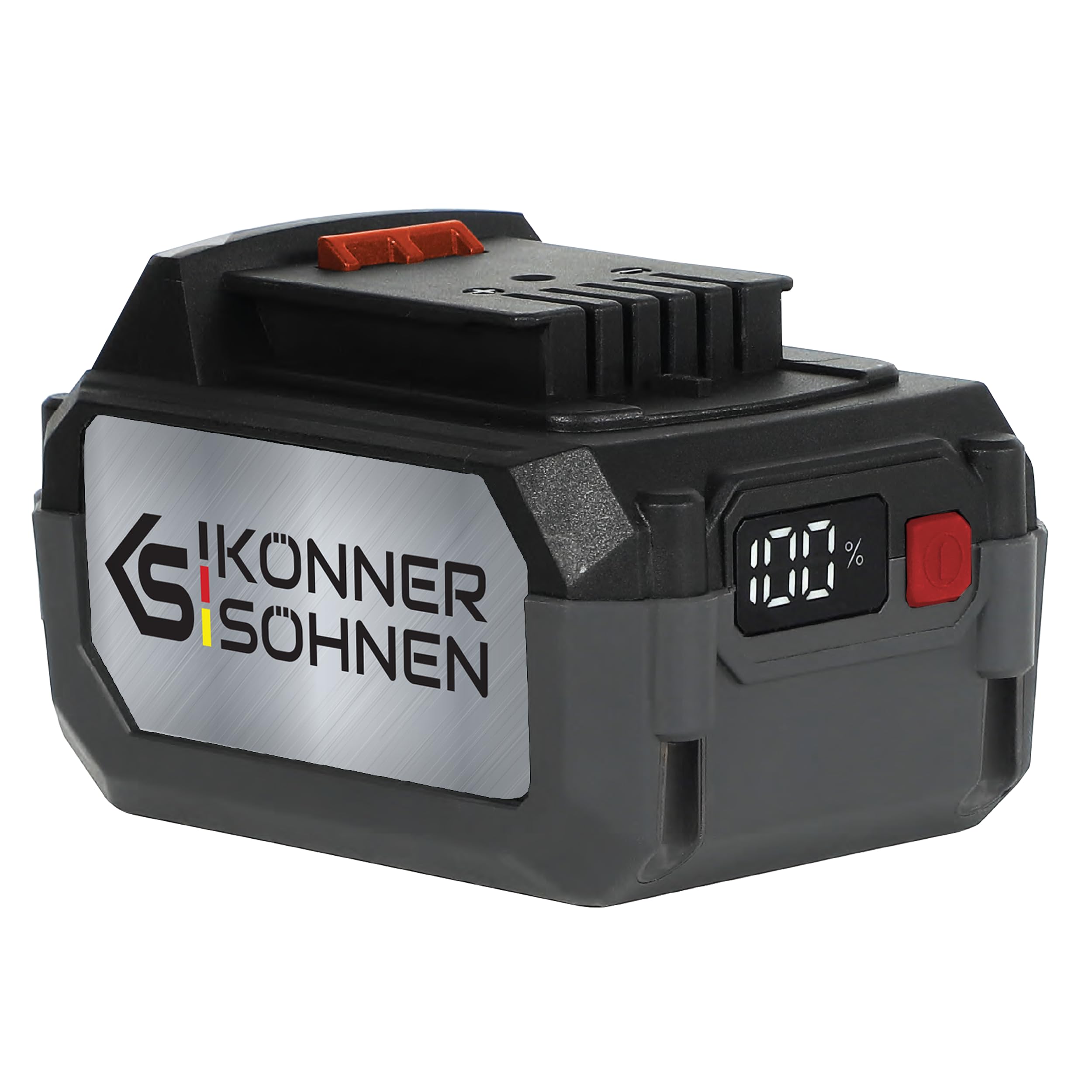 Batteria agli ioni di litio 20V KS 20V4-1, Tensione nominale 20 V, Capacità batteria 4 Ah, Batteria ricaricabile agli ioni di litio, Peso netto 0,79 kg