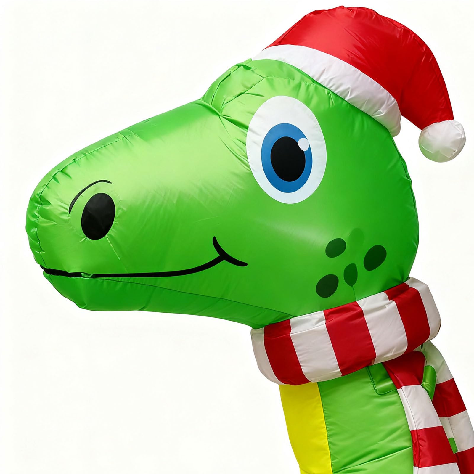 Ogromne Ozdoby Świąteczne 1.8 m Dinozaur z LED Światłami | Nadmuchiwane Ozdoby Świąteczne Dinozaur Na Zewnątrz Do Ogrodu Podwórka Trawnika Tarasu Ganku Drzwi Wejściowych Wnętrza