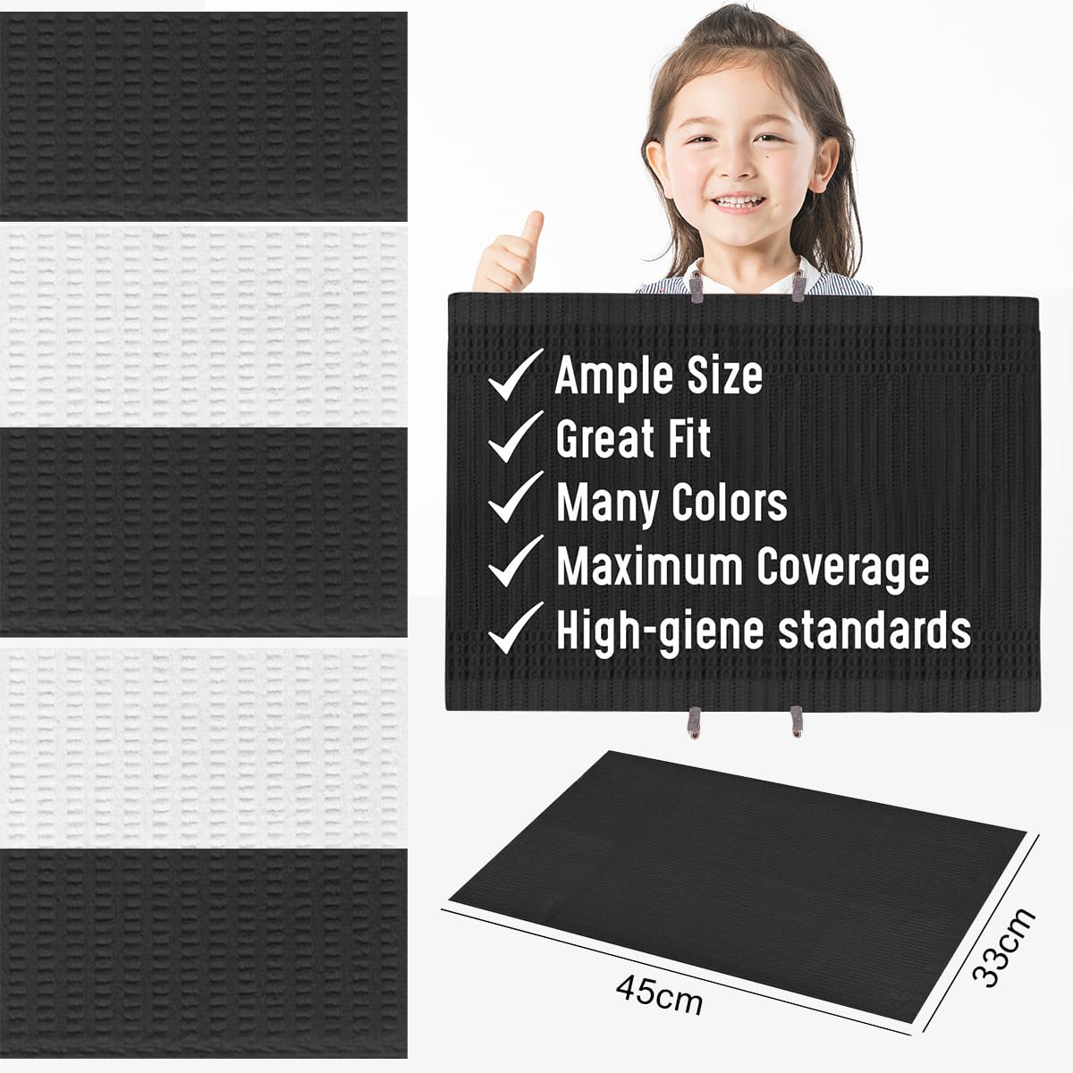 Tovagliette Usa E Getta Impermeabili Per Tatuaggi E Dentisti - Confezione Da 125 Pezzi - Colore Blu - Foto 8