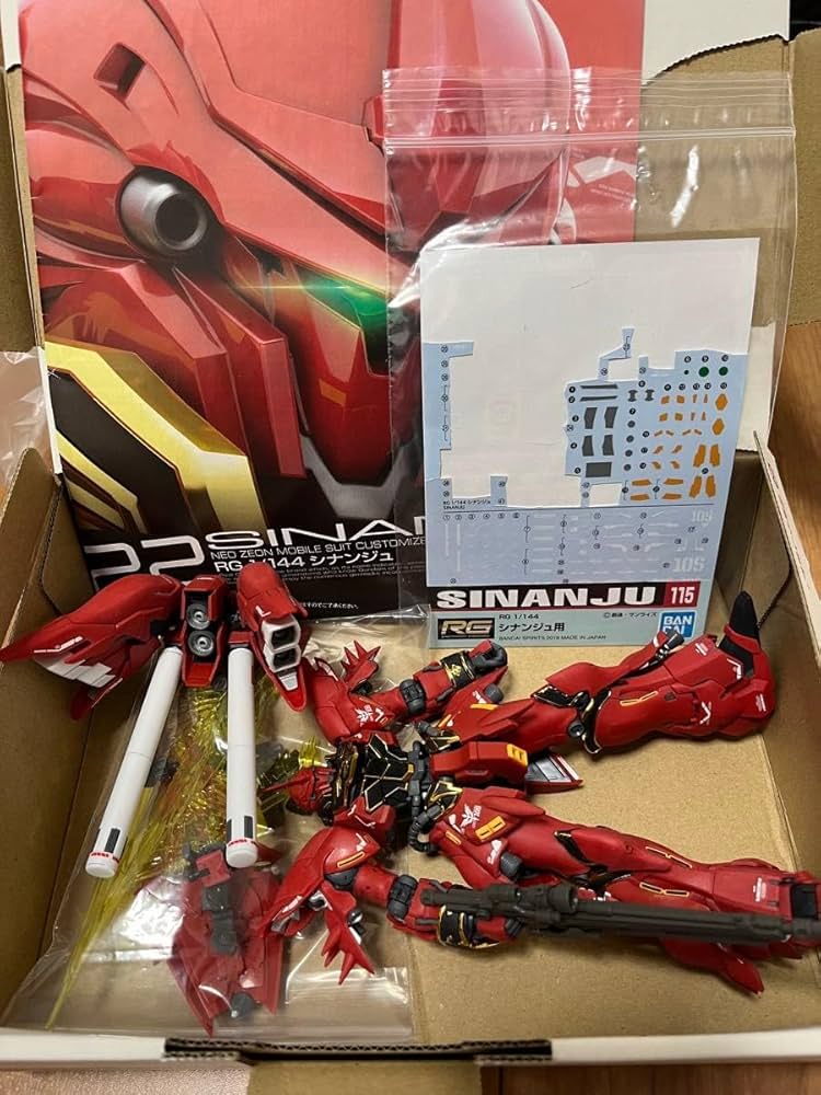 ガンプラ MG シナンジュ 塗装済完成品 ジャンク