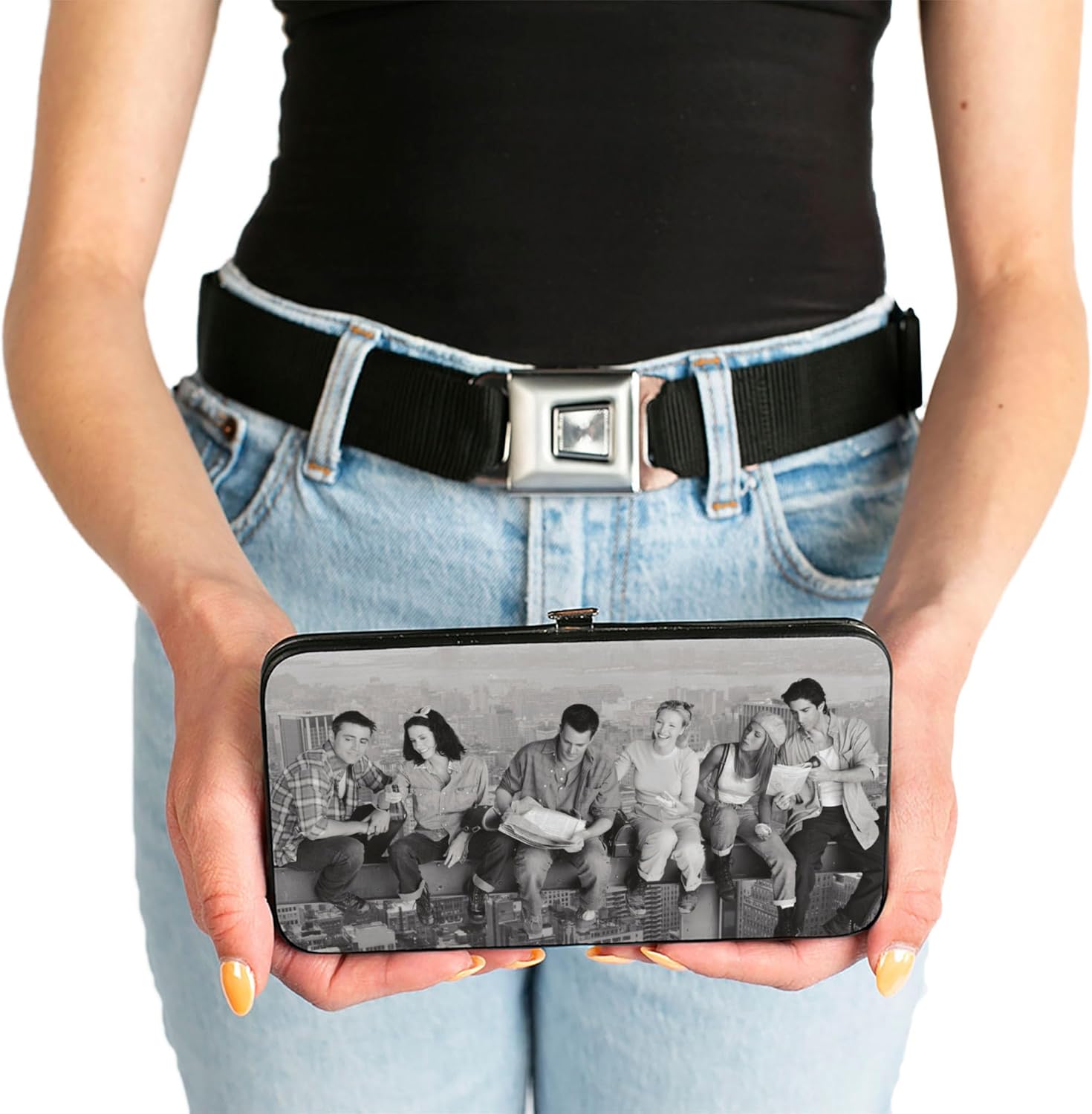 Buckle-Down Women's Hinge Wallet-Friends, 7" x 4" - Image 3