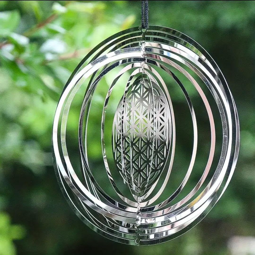 木製 ウィンドスピナー \"Whirl-in-the-wind\" カナダ製 Whirligig Outdoor Garden Wind Spinner