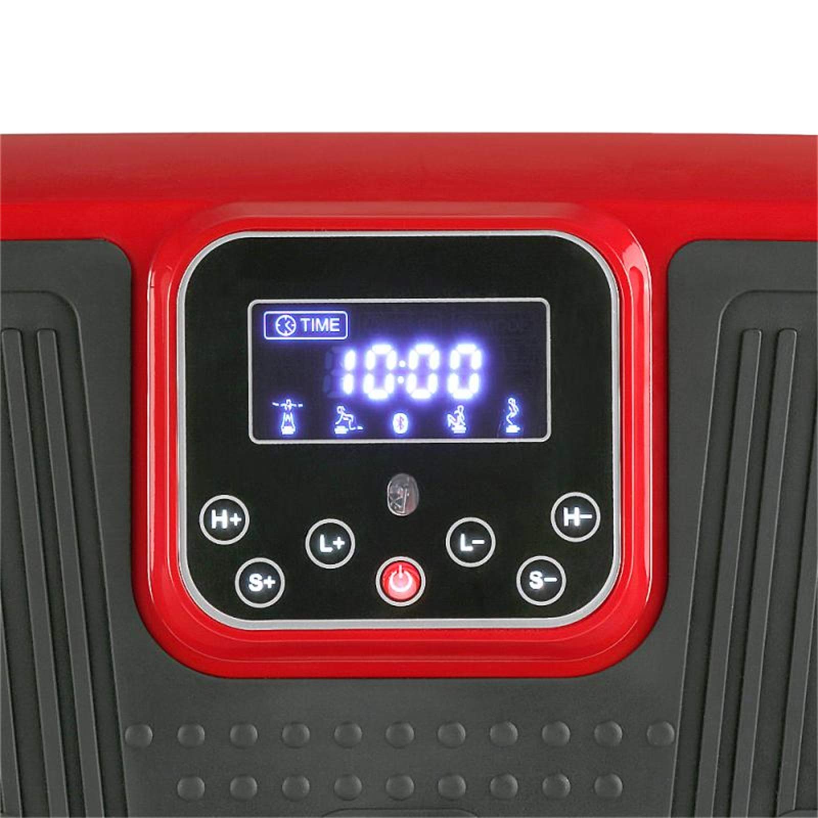Pedana Vibrante -4D 220v 500w, attrezzo Fitness con Vibrazione - Mettiti in Forma, rimbocca e tonifica Il Corpo, Telecomando, Altoparlanti Bluetooth + Fasce di Resistenza