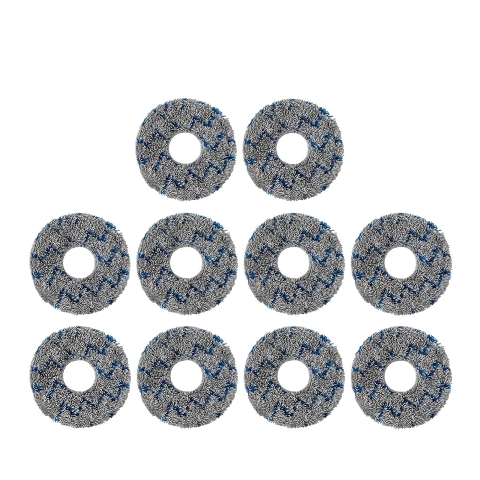 Kvcccss Mop-10Pcs Mop Cloth Pad，Compatible For Xiaomi， S10+