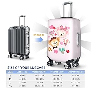 Amazon.co.jp: [Dolrrdolrr] ダッフィー フレンズ スーツケース