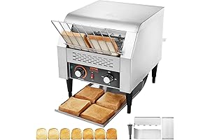 VEVOR Commercial Conveyor Toaster: 300 Slices of Toast Per Hour
