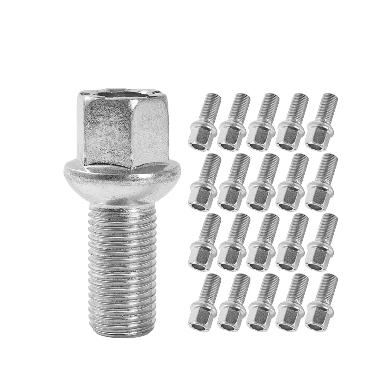 Dadi Delle Ruote Auto Bulloni Accessori Per Seat Per Toledo I (1l2)