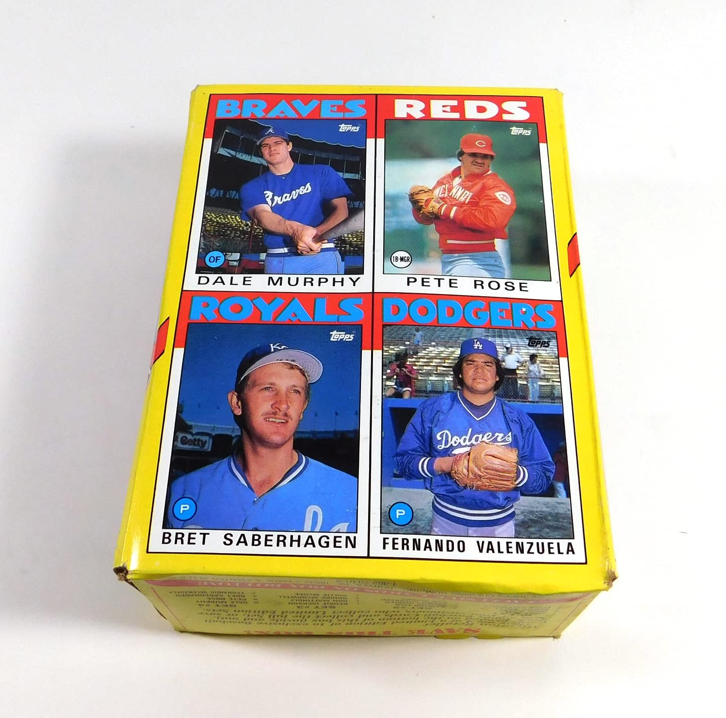 Amazon.com: 1986 Topps Baseball Wax Box (36 Packs) Possible Cal