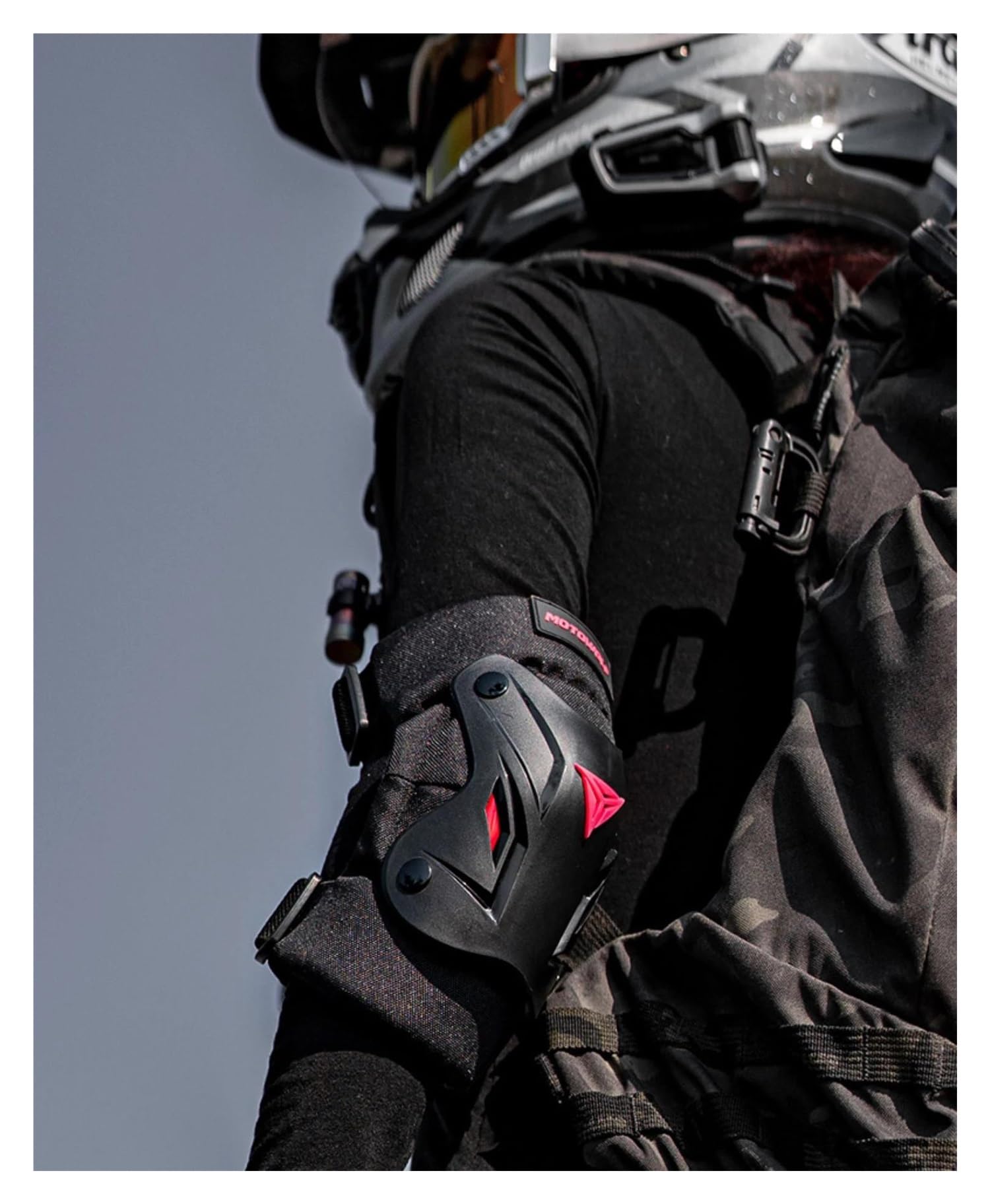 Coderas reflectantes Rodilleras para ciclismo Rodilleras para motociclista, Protector de codo para motocicleta, conjunto de coderas para Moto, rodilleras para ciclismo de montaña, Protector deslizante
