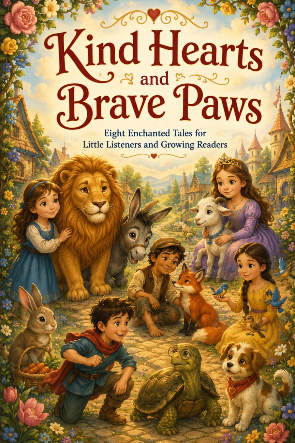 Kind Hearts and Brave Paws: Nine Enchanted Bedtime Tales of Kindness, Courage & Friendship (A Treasury of Gentle, Funny Tales)