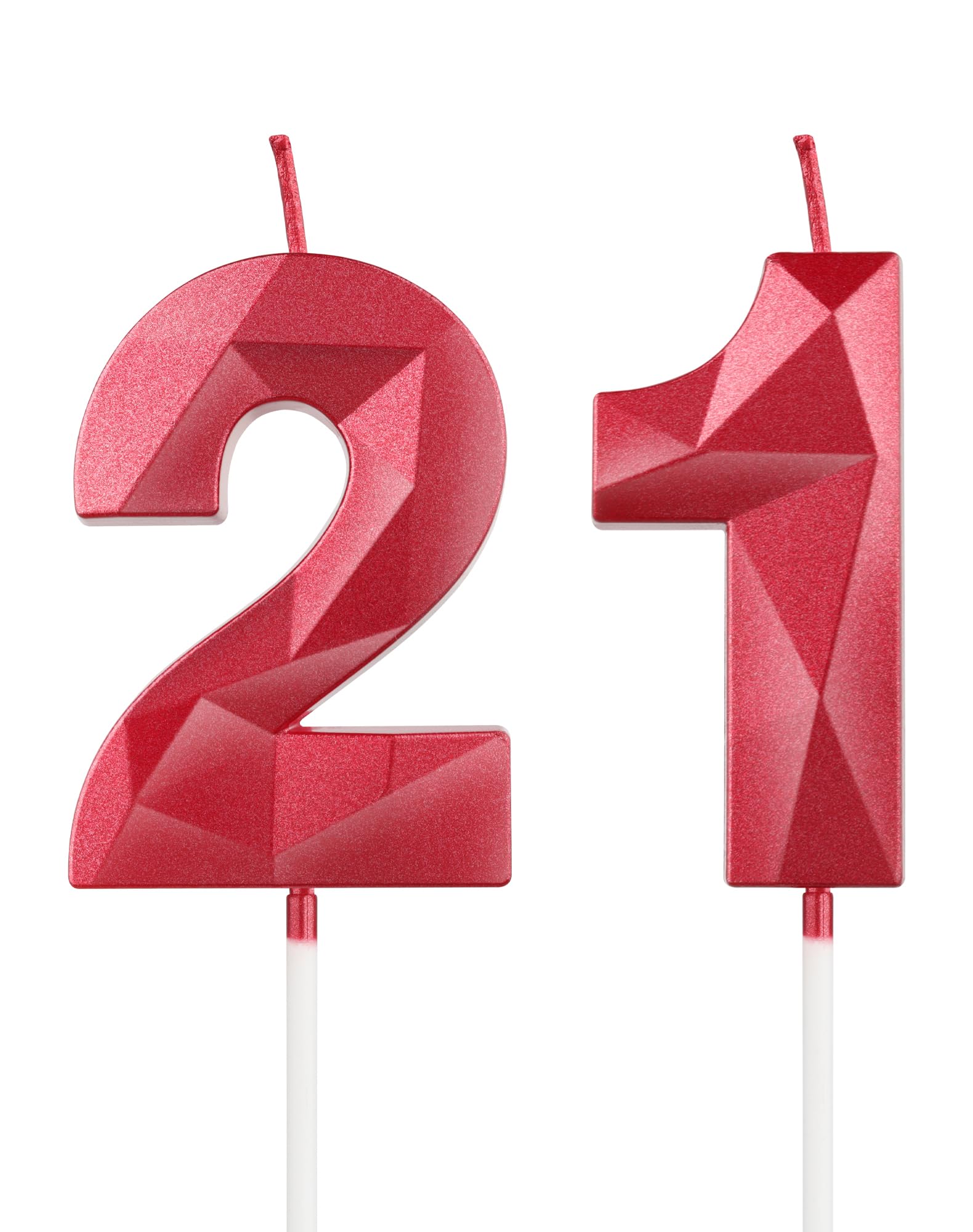 Royal Blue 13th Birthday Candles, 3D Number 13 Candle for Cake, Boy Girl 13th Birthday Decorations,Sapphire Candle Topper Blue Cake Decorations for Birthday Party Wedding Anniversary Supplies — view 370
