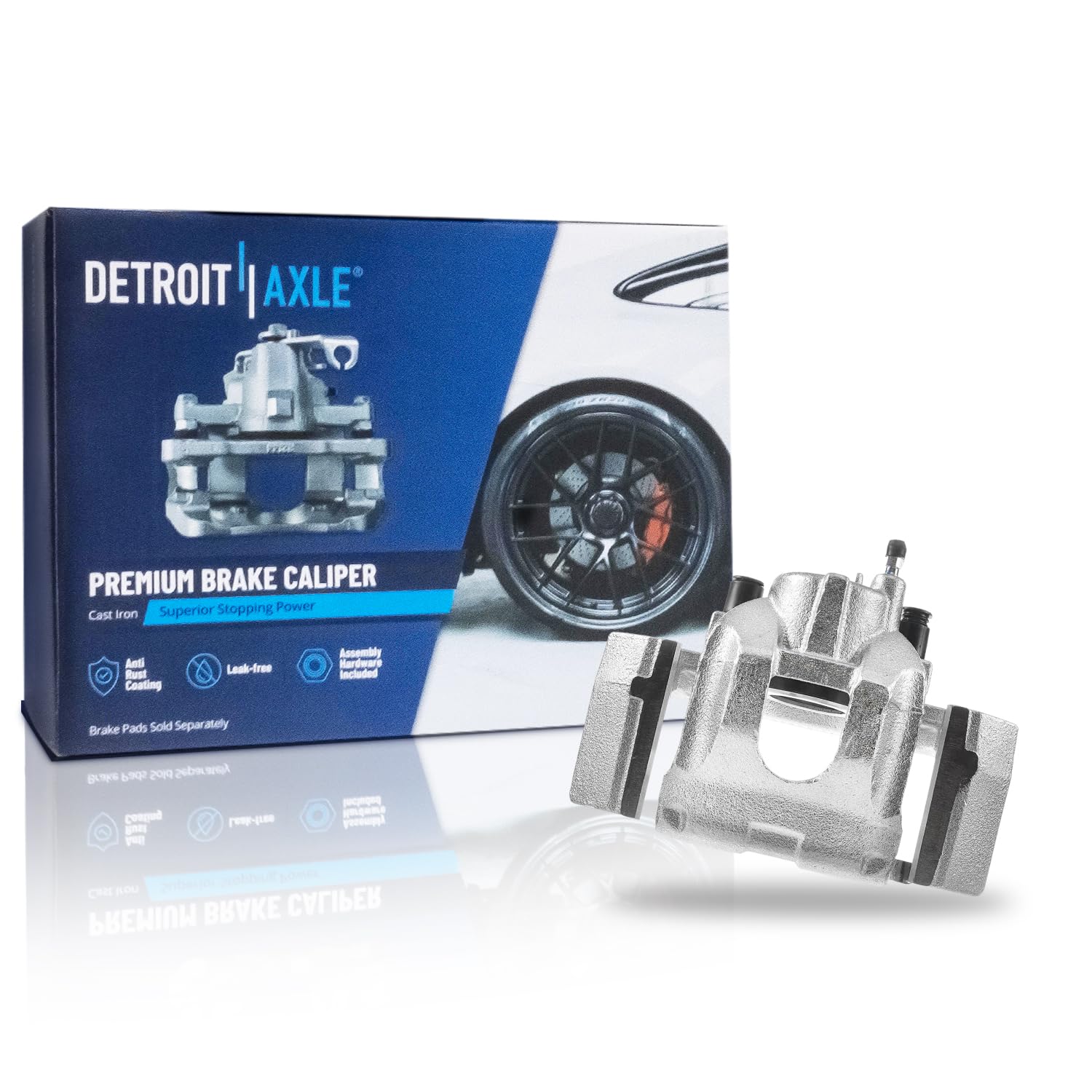Detroit Axle - Rear Left Brake Calipers for 2007-2017 Ford Expedition