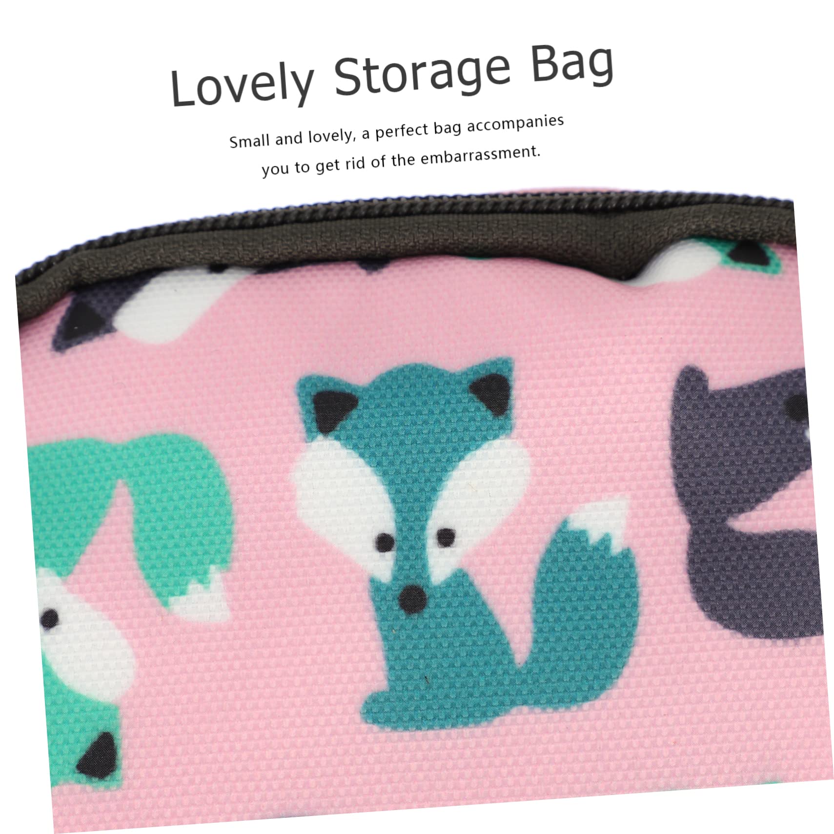 3 Series Bolsa De Almacenamiento Compresas Menstruales De Unidades Organizador Portátil Viaje Uso Escuelas Y Exteriores 2 Piezas X 3