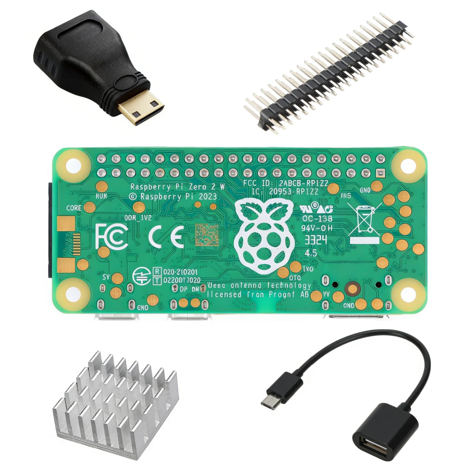 Amazon.co.jp: Vesonn Raspberry pi zero 2W キット日本技適取得済