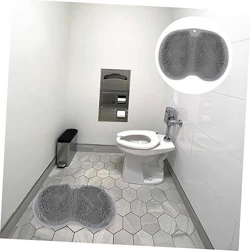 Miniatura 7 de Healifty 1 limpiador sin pies para baño, ducha, almohadilla multifuncional de limpieza de pies, diseño de TPE para espalda y masaje cómodos