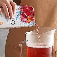 Vista 6 de TAZO Iced Passion - Concentrado de té de hierbas (paquete de 2), 32 onzas con posavasos By The Cup