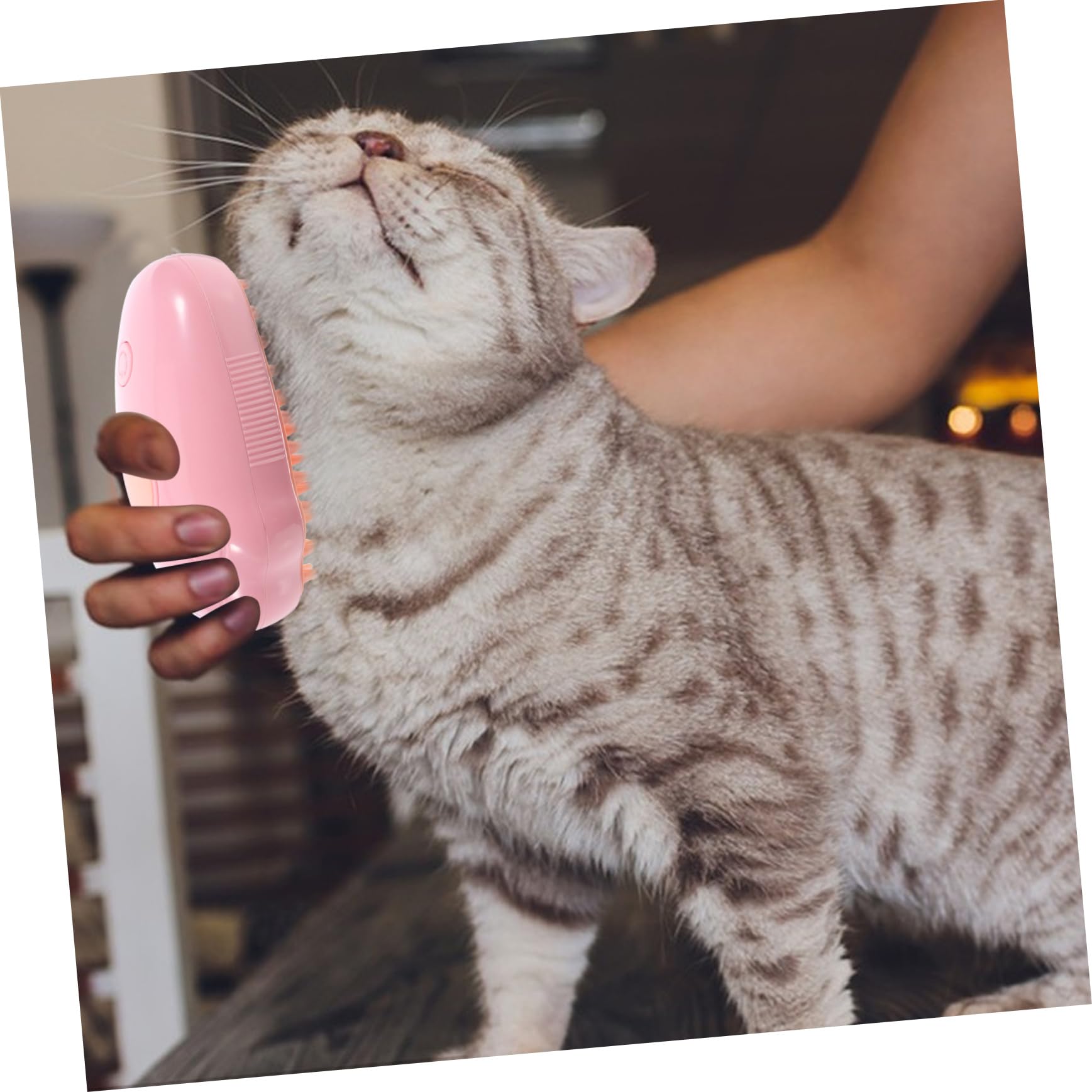 BESPORTBLE 3sets Spazzola Massaggiante Per Bagno Animali Domestici Con Vapore Spazzola Per Cani e Gatti Con Funzione Autopulente e Potente Azione Districante Per Animali Pelo