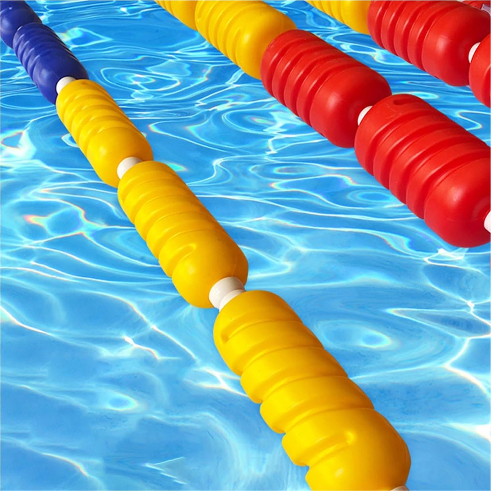 Generisch Schwimmbahntrenner, Schwimmleine, Sicherheitstrennseil mit Bojen, tragbare Schwimmleiter, Sicherheitsschwimmseil mit Bojen für eingelassene Schwimmbecken, einfa