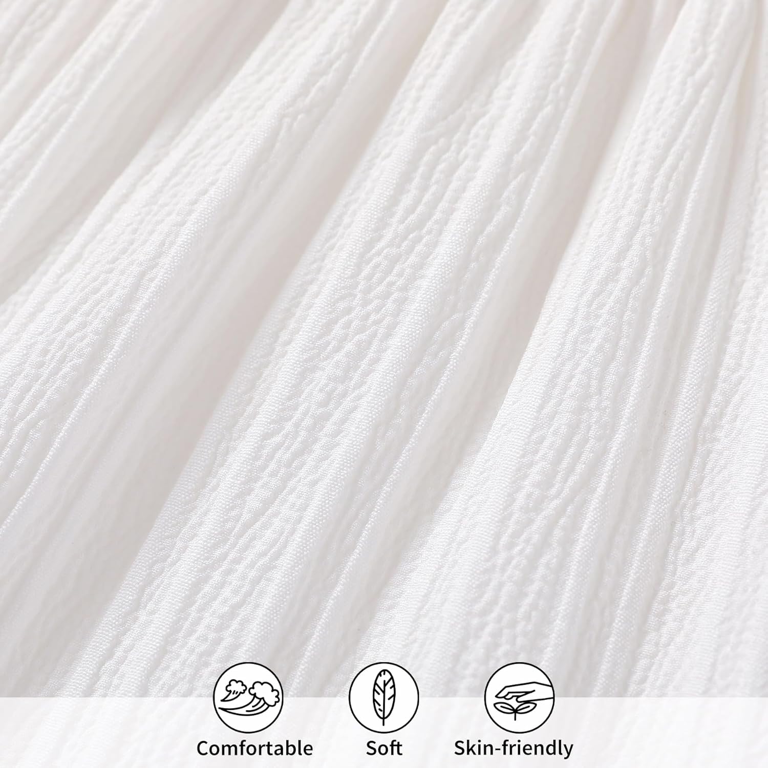 YOUNGER TREE Toddler Dress Girls Summer Ruffle Sleeveless Smocked Dresses Kids Beach Casual Sundress - Image 5