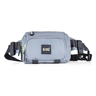 MONKEY TROOPERS Spee Bikers Crossbody Bag for Men & Women, Grey