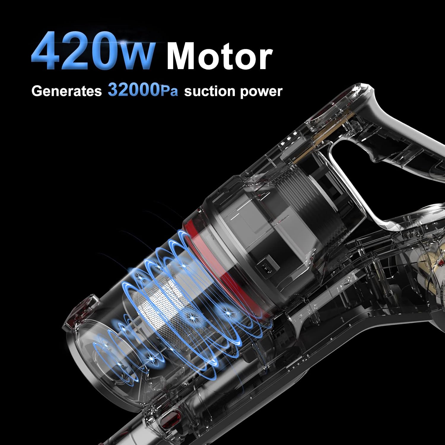 Assembly of the Dibea Cordless Vacuum Cleaner