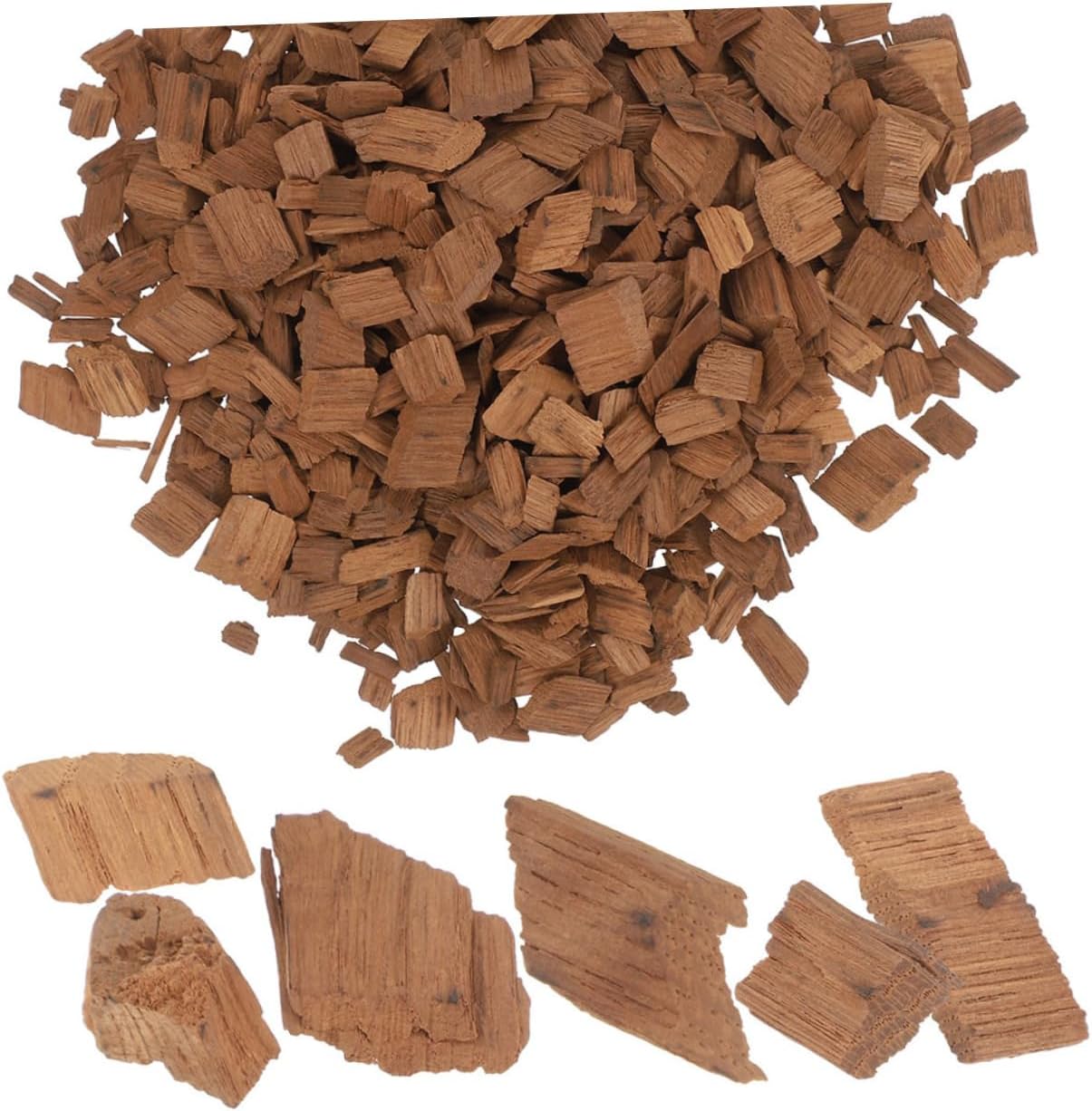 200g Oak Chips for Wine Making Medium to Heavy French Oak Pieces Enhance Red Wine Flavor and Aroma for Home Brewing and Aging Whiskey