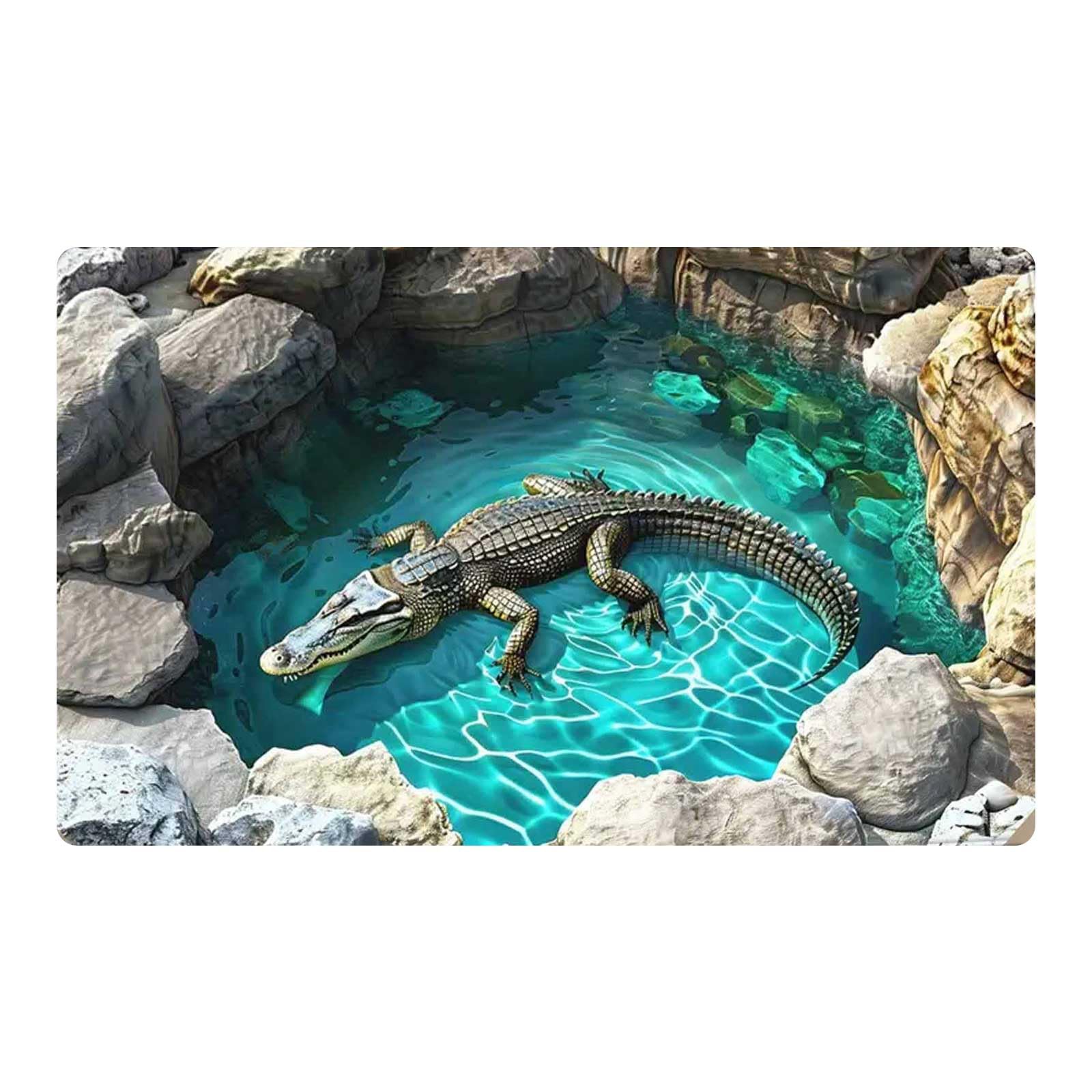 Tapis de sol pratique 3D lavable pour une entrée propre