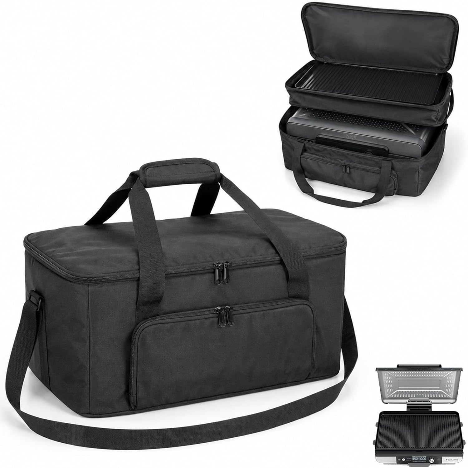 Carrying Bag for Ninja Sizzle Indoor Griddle GX101, Portable Carrying Case for Ninja Sizzle Pro XL 20-Inch Griddle