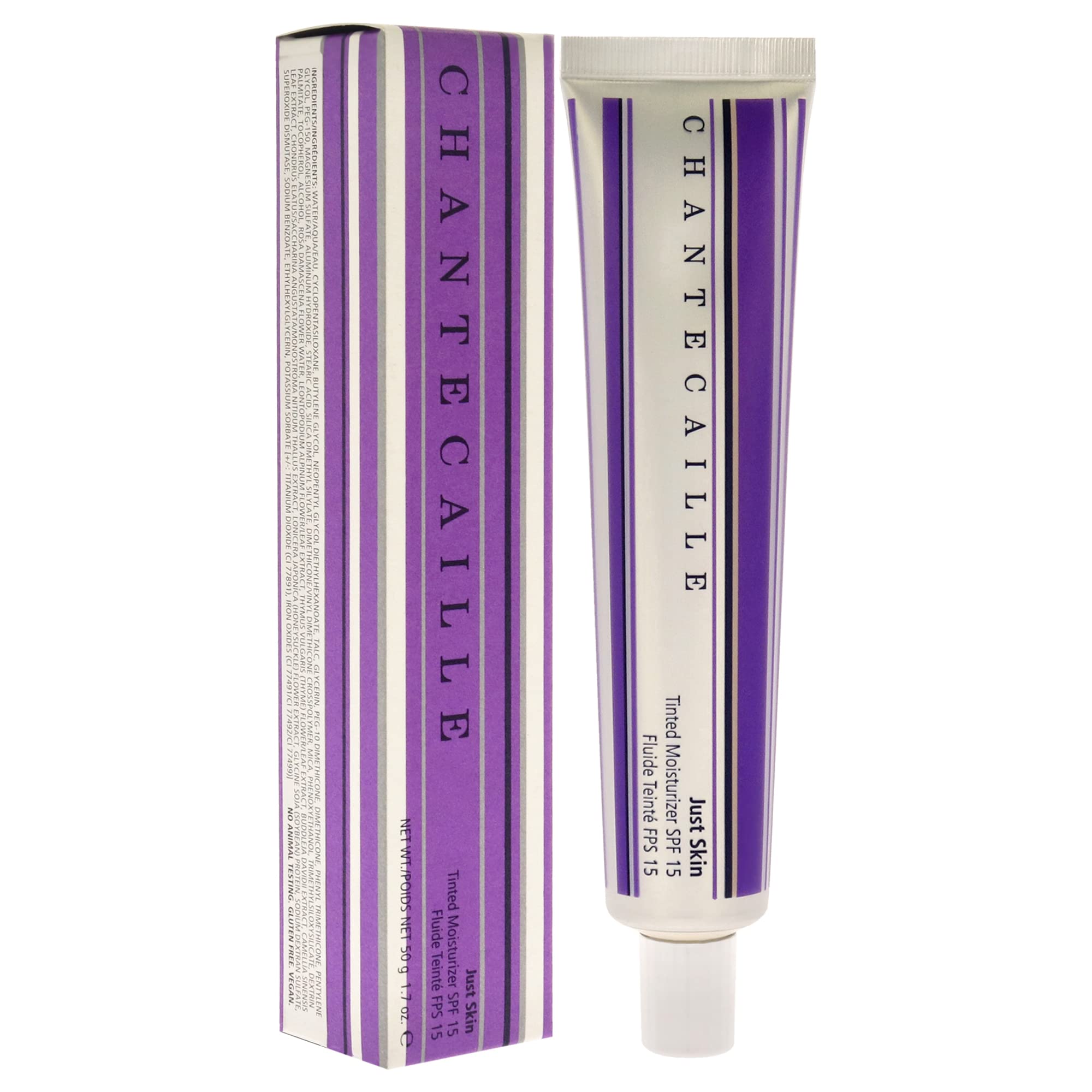 Chantecaille JUST SKIN anti smog tinted moisturizer SPF15 glow
