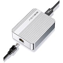ACASIS USB C to 10Gb Ethernet Adapter Aluminum Housing