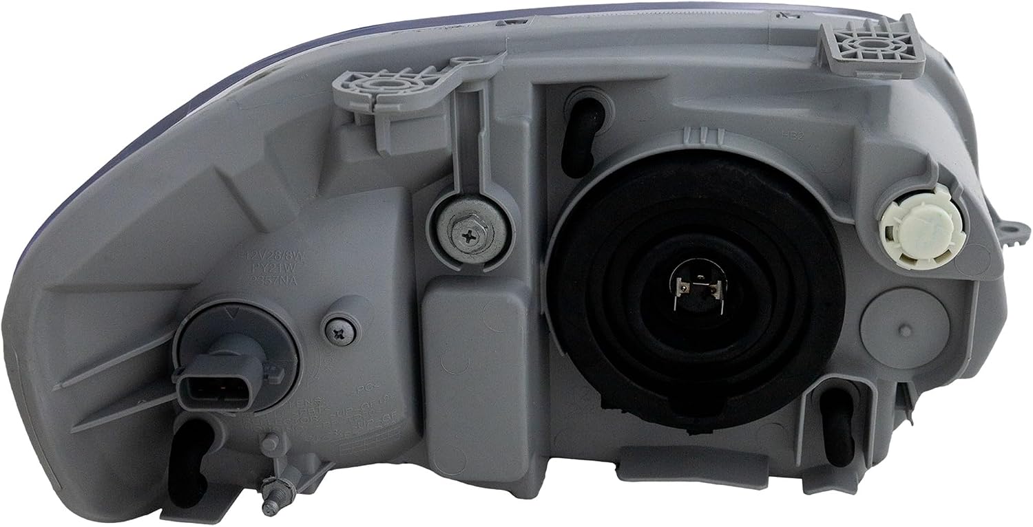 Compatible with 07-11 Aveo Sedan Headlight Headlamp Front Head Light Lamp with Bulb Left Driver Side