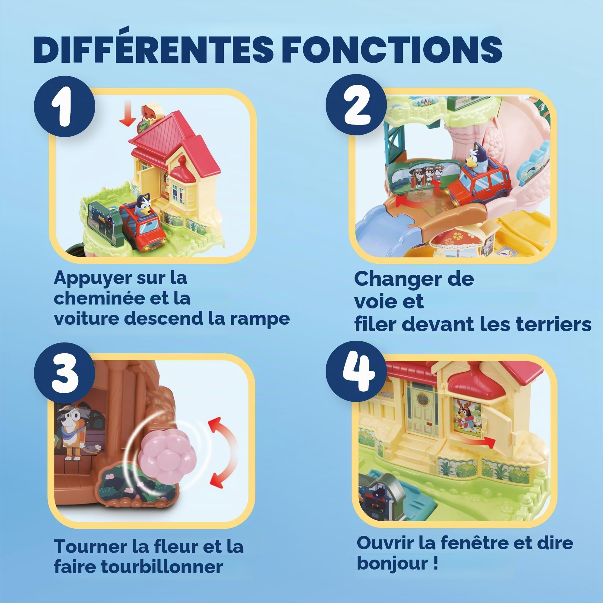 Vtech Tut Tut Baby Flitzer - Maison familiale Blueys
