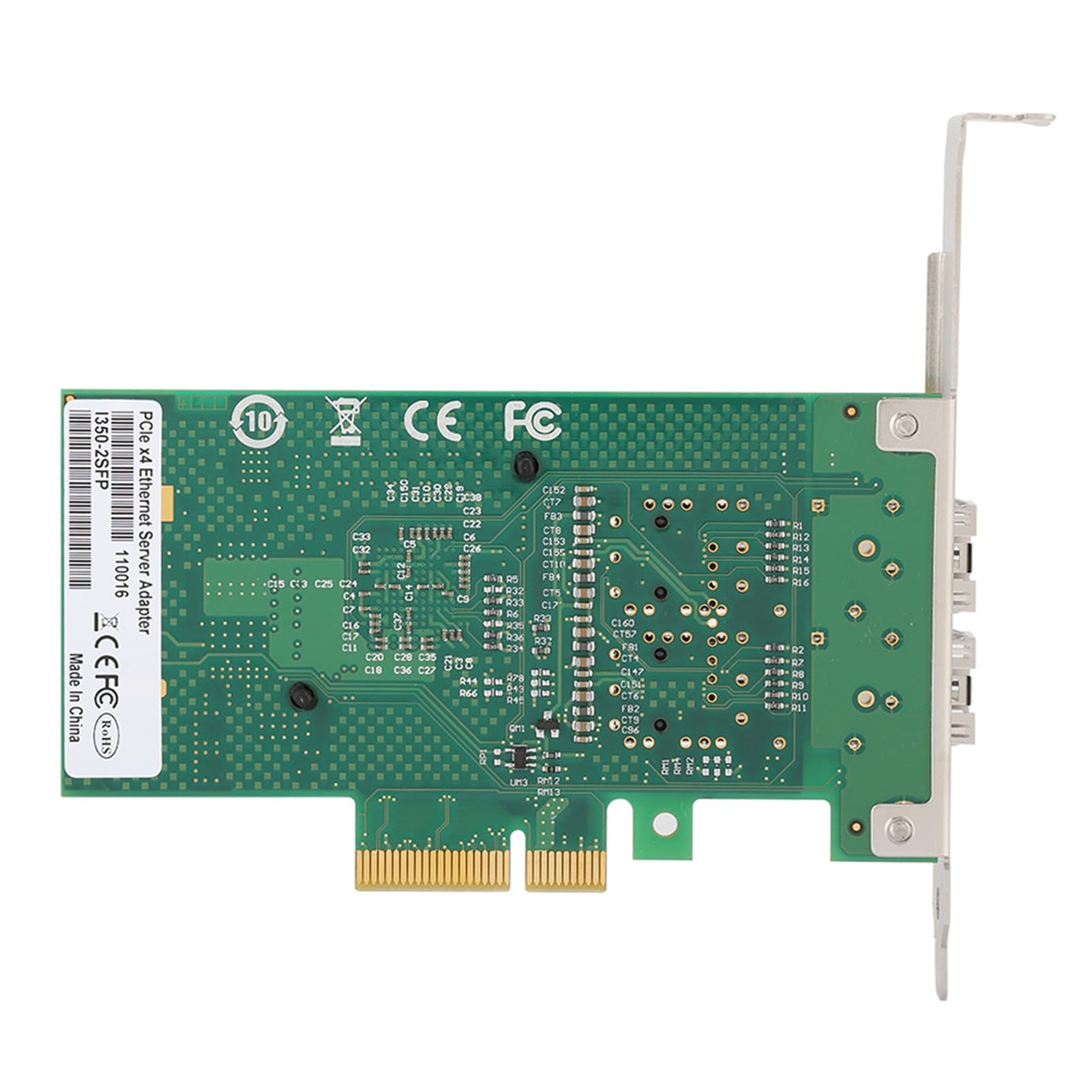 Adattatore Server con Porte Gigabit Scheda di Rete in Fibra Ad Alte Prestazioni a Doppia Porta per Server e Workstation PCI-E X4