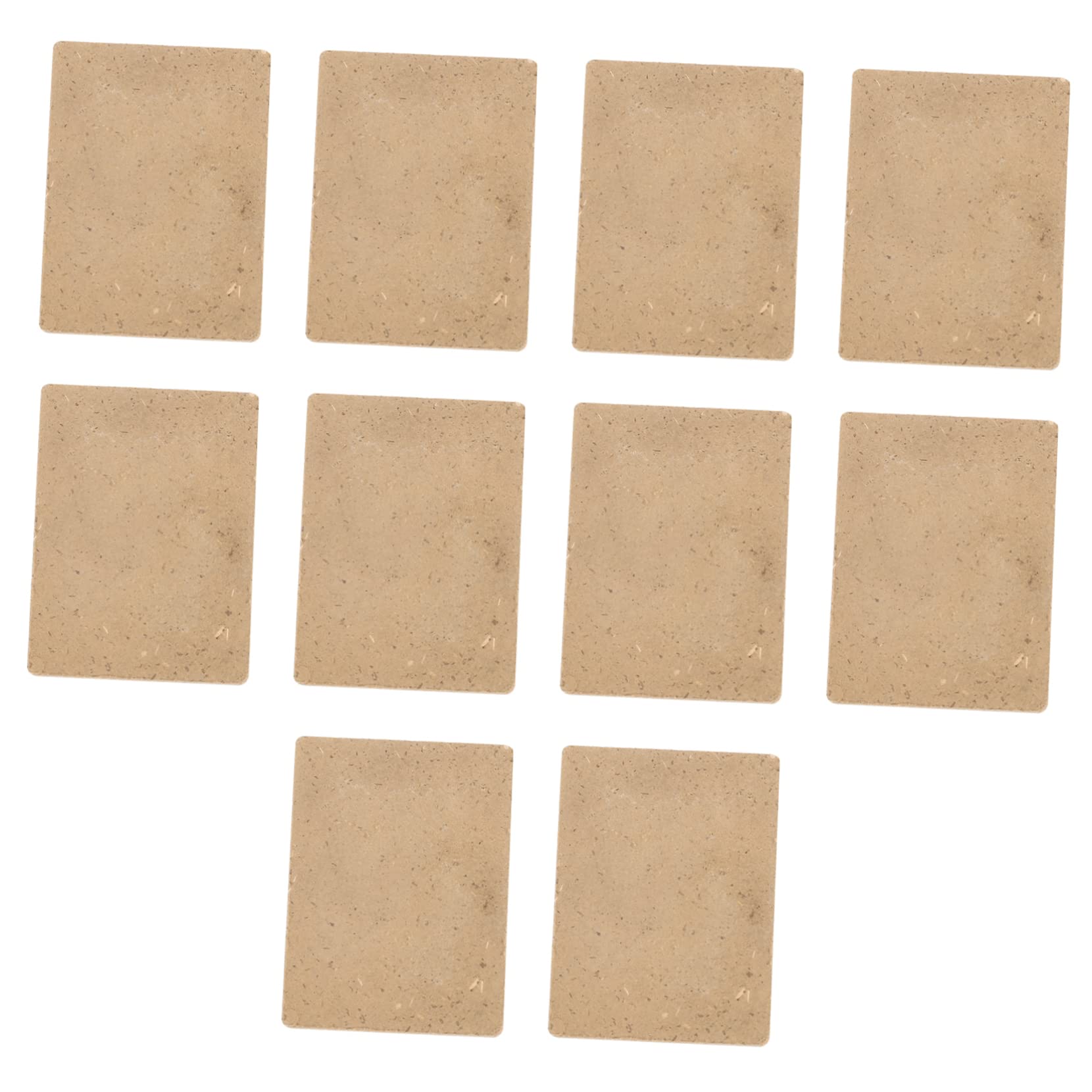 LABRIMP 10pcs moxa cake Useful Moxas Cake Knee Patch Square Moxas Moxibustion Moxa Cones neck muscle Cervical Vertebra Patch cervical spine massager Chinese Mugwort Cakes tub household