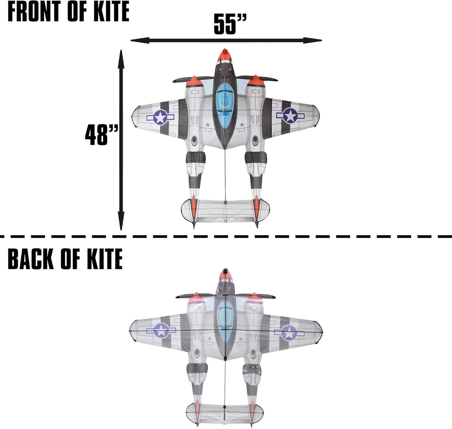 X Kites AirWatch® Kite Assortment Nylon Kite