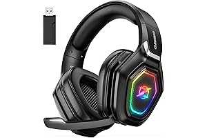 2.4GHz Wireless Gaming Headset: Enhanced Gaming Audio